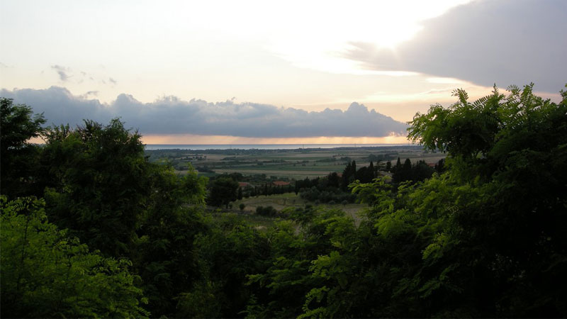 Tarquinia, Landschaft