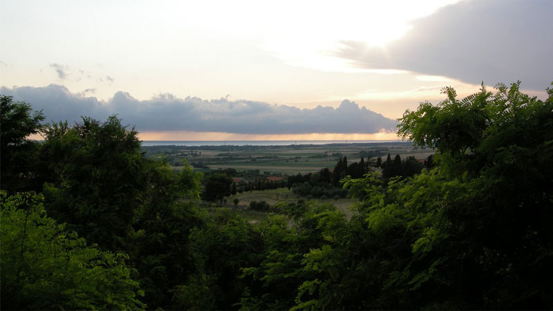 Tarquinia, Paisaje